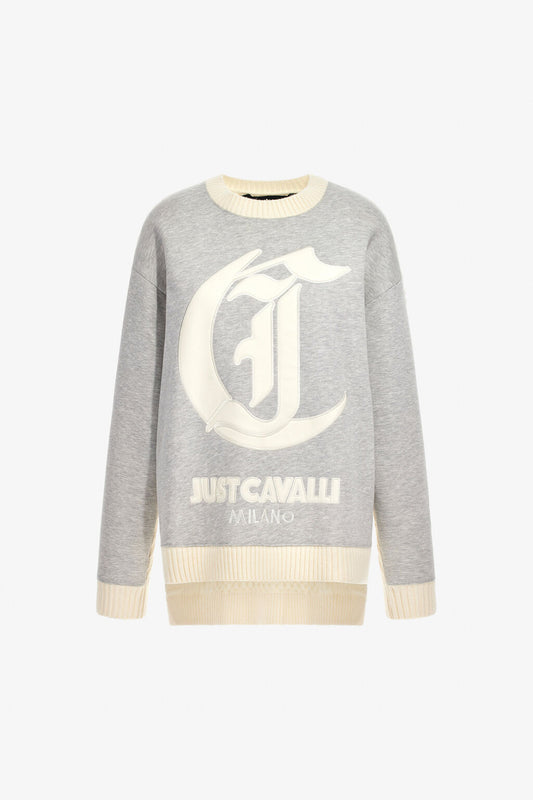 Just Cavalli crew neck sweater - Vanity Boutique