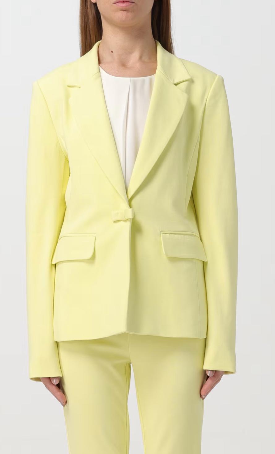 Twin Set yellow jacket (ON SALE) - Vanity Boutique