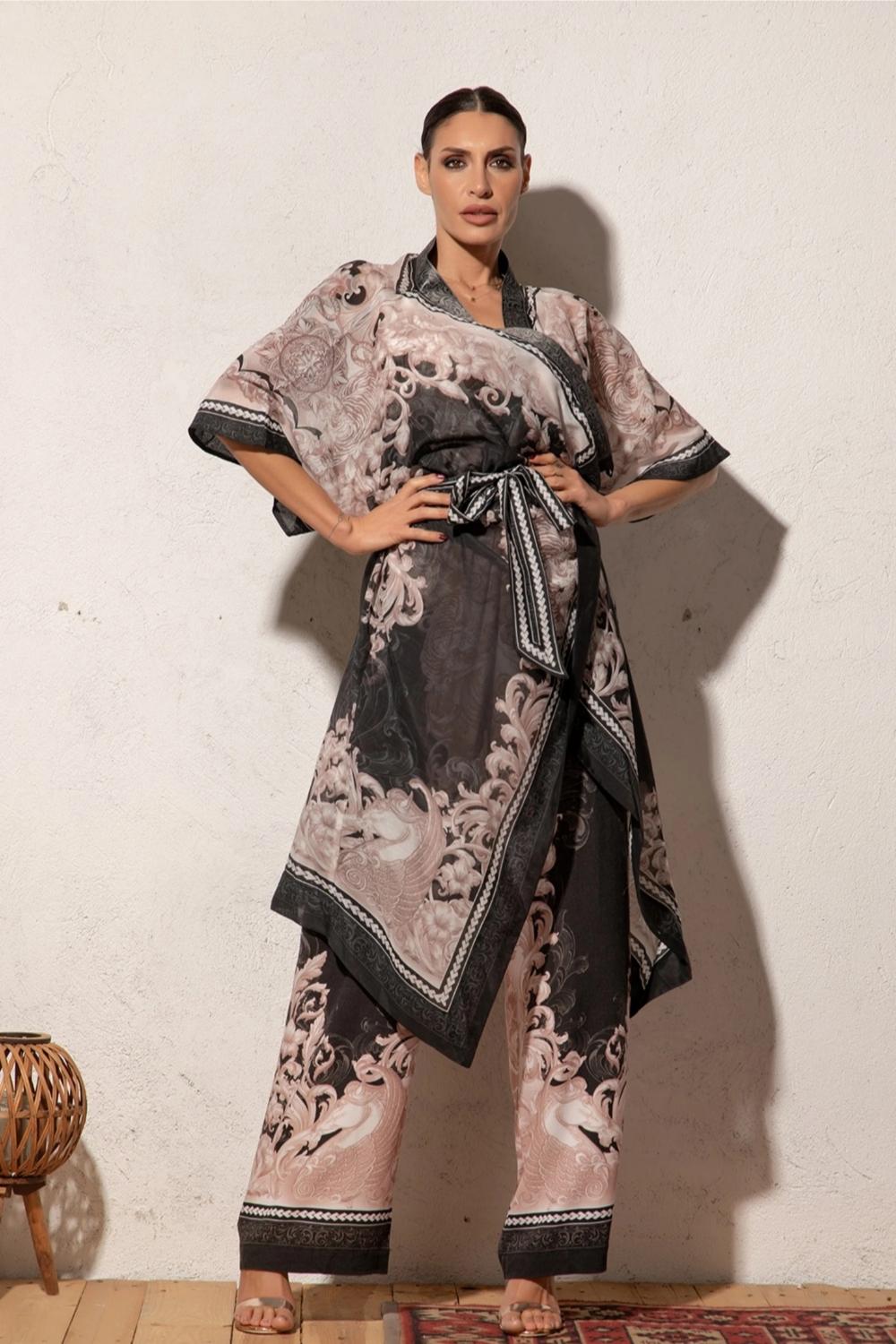 Lotus Kimono - Vanity Boutique